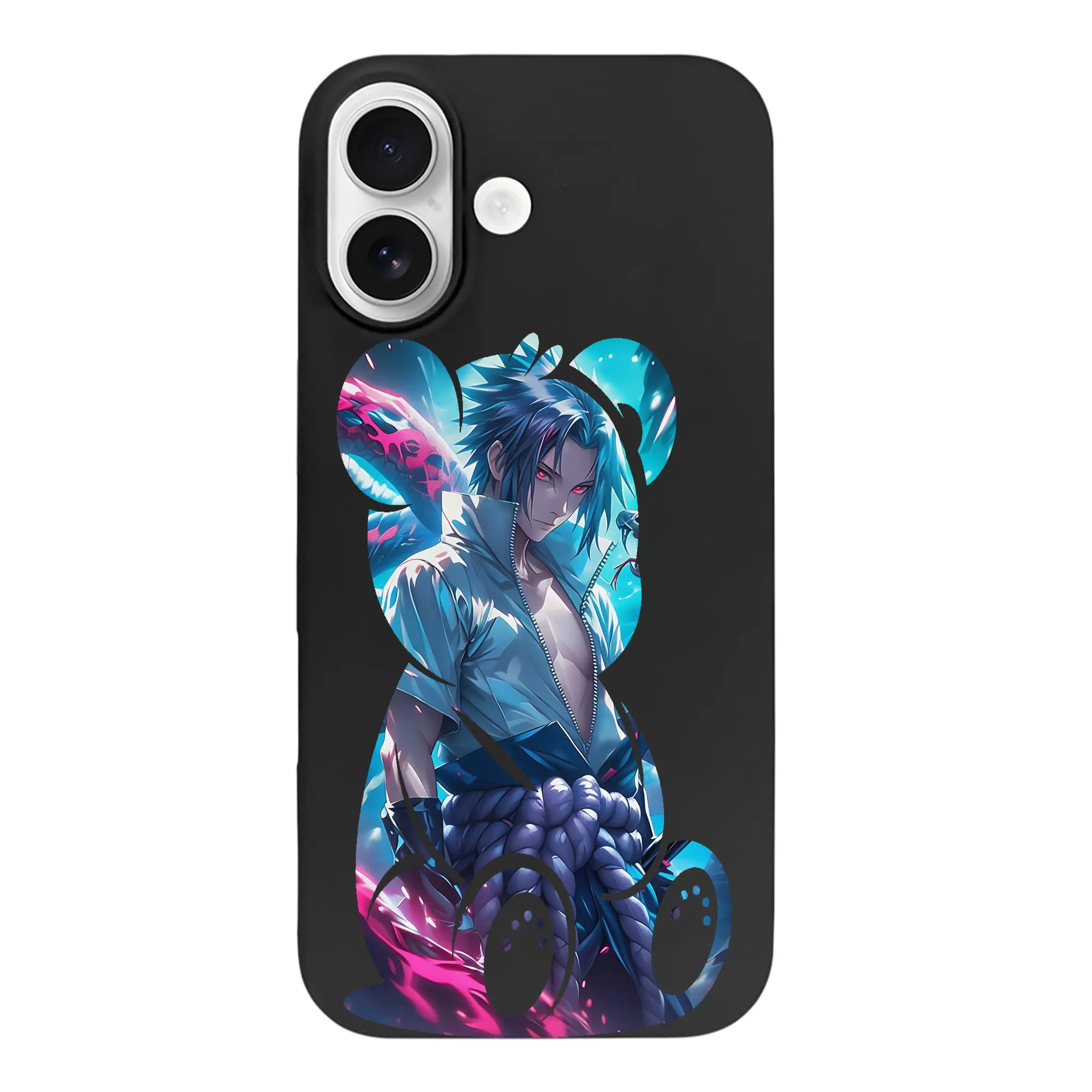 ナルト グッズ うちは サスケ - iPhone 17 シリーズ シリコンケース 薄型 耐衝撃 指紋防止 ソフトタッチカバー 精密フィット 傷防止 保護ケース iPhone 17/17 Air/17 Pro/17 Pro Max 対応